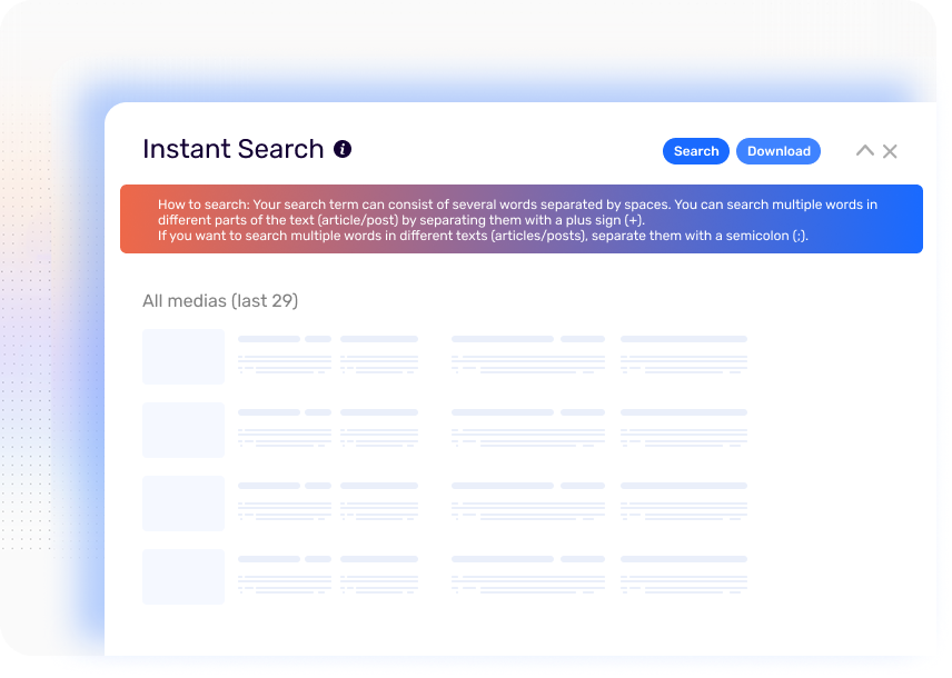 Instant Search