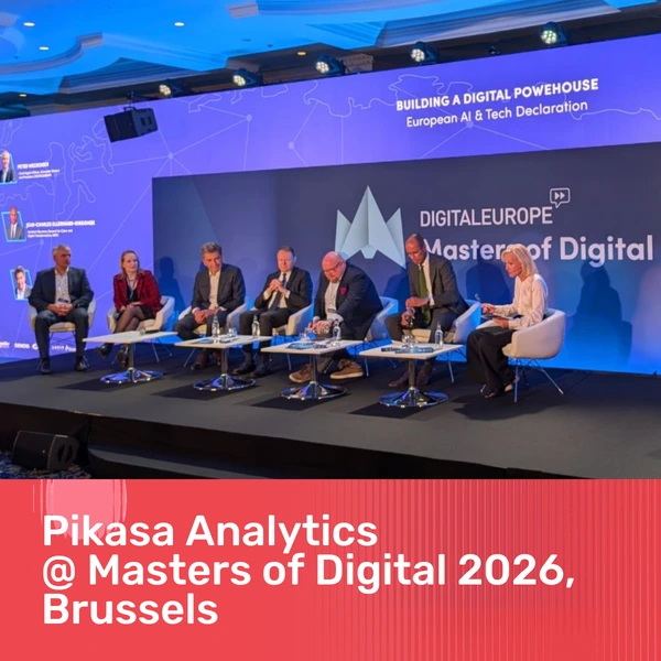 Pikasa Analytics at Masters of Digital 2026, Brussels