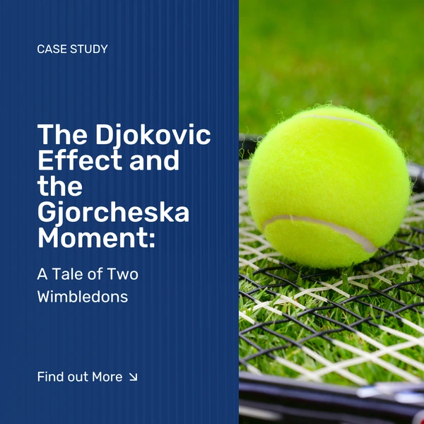 The Djokovic Effect and the Gjorcheska Moment: A Tale of Two Wimbledons