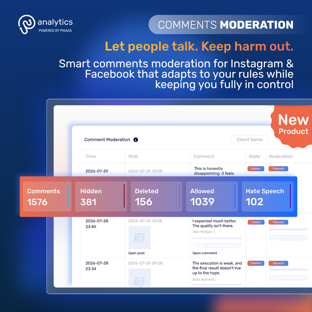 Comments moderation